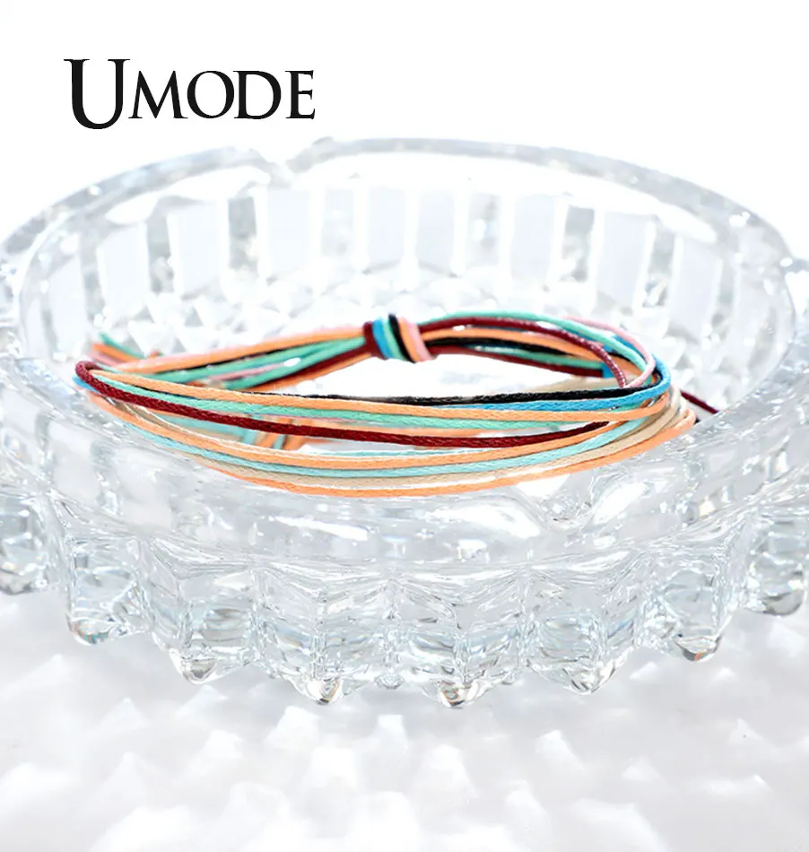 UMODE богемные DIY плетение веревки браслеты Набор для женщин мужчин и девочек модный браслет ручной работы браслет дружбы браслеты PB0497