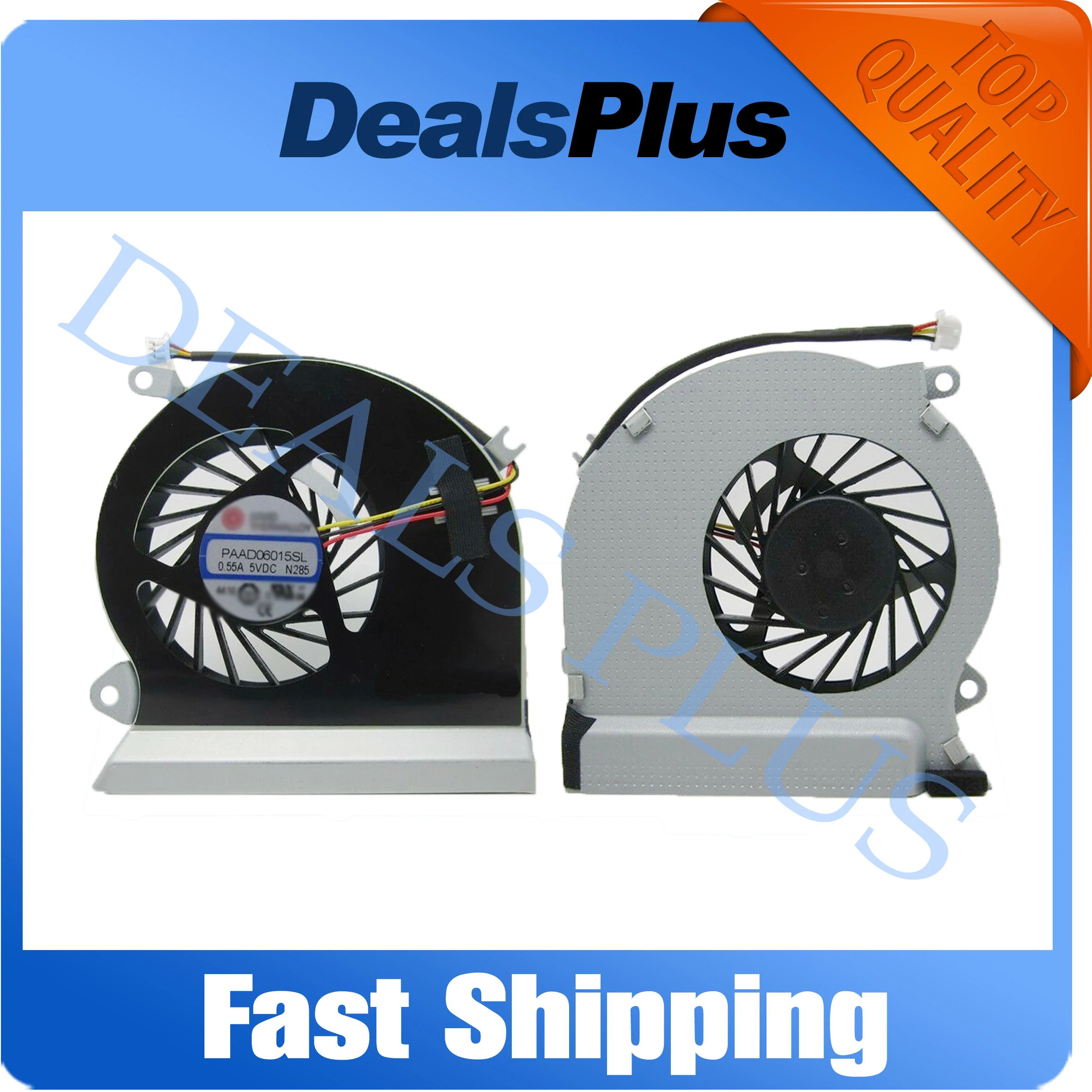 

Новый сменный вентилятор охлаждения процессора ноутбука MSI GE70 2OE-017US 2PE MS-1759 PAAD06015SL 3 Pin 0.55A 5VDC