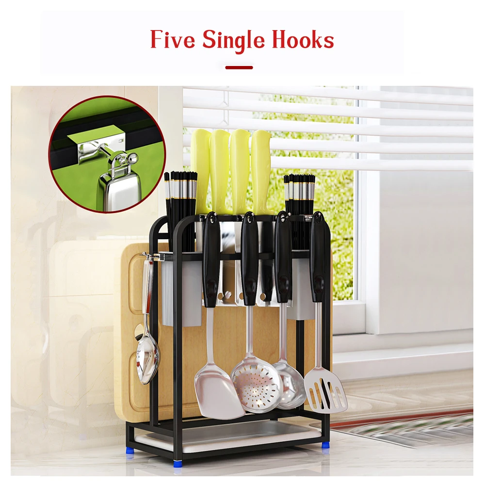 Кухонная полка из нержавеющей стали стеллаж для горшков держатель крышки