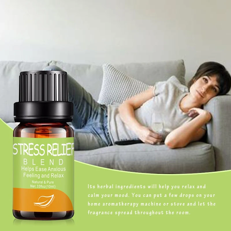 10 мл композиция из эфирных масел растение успокаивающее эфирное масло для снятия
