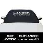 Козырек от солнца и снега на лобовое стекло автомобиля для Mitsubishi ASX, Lancer EX, Outlander, Ralliart
