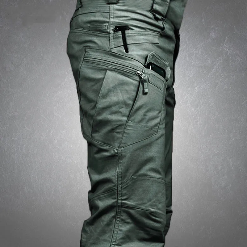 

FAKUNTN Tactical Cargo Pants Men Military Waterproof Casual Trousers Male Multiple Pocket Breathable Army Pant Mens Workwear