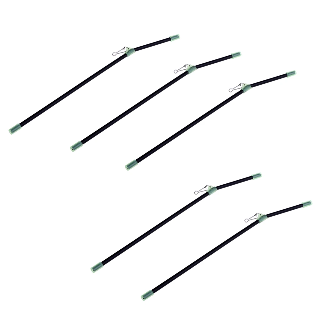 5 шт Анти-бум с сильной защелкой светящаяся рыболовная установка гнутые