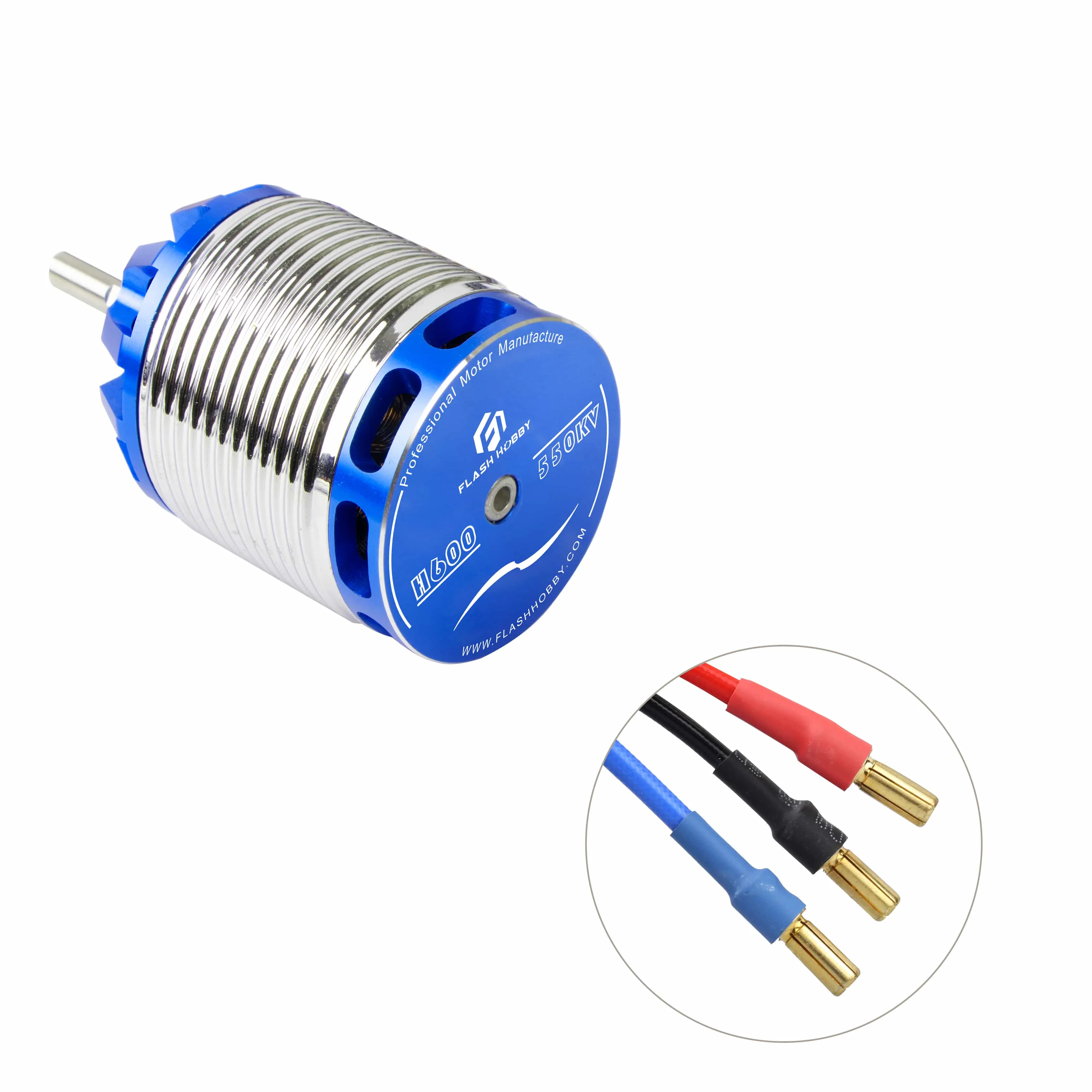 

Бесщеточный мотор FLASHHOBBY H600 550KV H550 1220KV для вертолета Trex 600 RC
