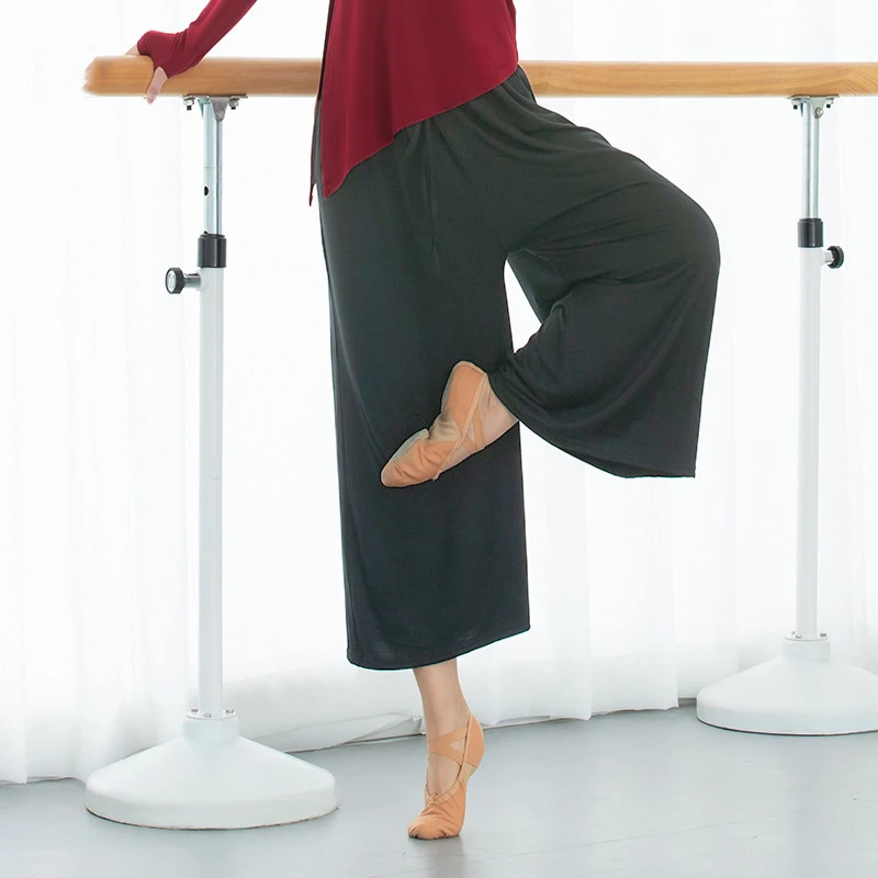 Штаны для танцев женские лирические штаны Капри балерины балета одежда