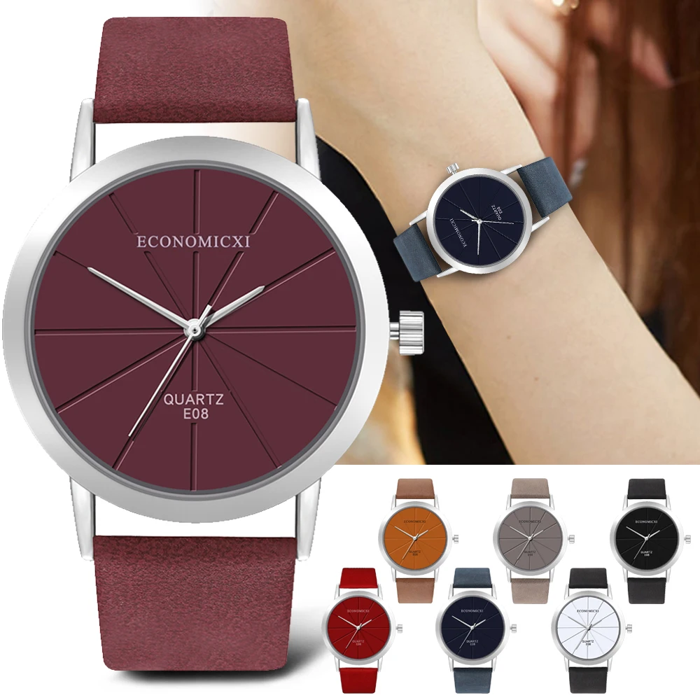 Часы женские с кожаным ремешком брендовые Роскошные наручные подарок для женщин