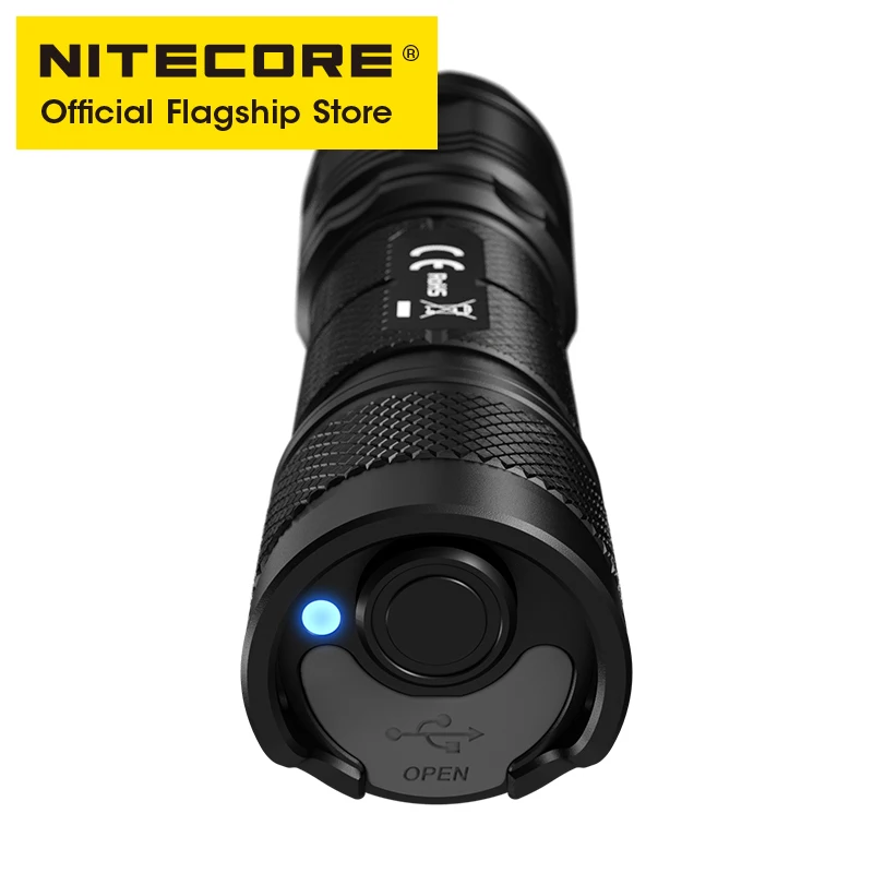 Купить NITECORE ND02 супер ярсветильник 2700 люмен широкоугольный прожектор Портативный USB Прямая зарядка астигматизсветильник