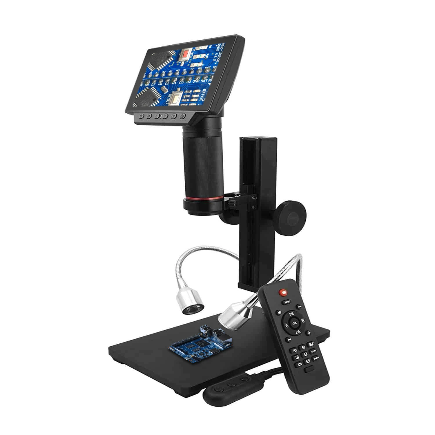 ANDONSTAR Новый HDMI/USB Цифровые микроскопы ADSM302 560X с объективом длинного расстояния для
