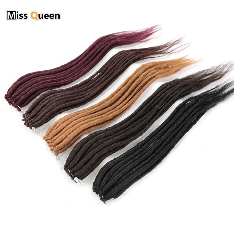 MISS QUEEN 20 дюймов мягкая тесьма вязаная крючком синтетическая оплетка