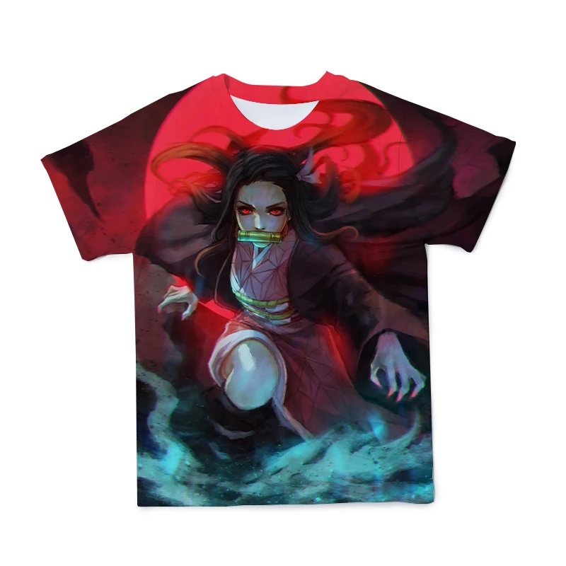 

2021 Summer Men's New 3D Anime T-shirt Clothing Casual Comfortable Breathable O-neck Short Sleeve Large Size 110-6XLCustomizable