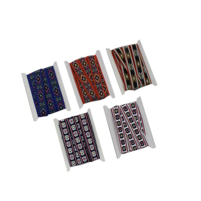 Этническая ВЫШИТАЯ кружевная ткань 2 ярда 18 мм бохо отделка сумка для одежды