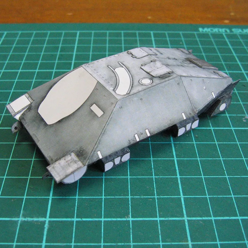1:35 немецкий Охотник Танк DIY 3D бумажная карточка модель Конструкторы строительные игрушки развивающие игрушки Военная Модель