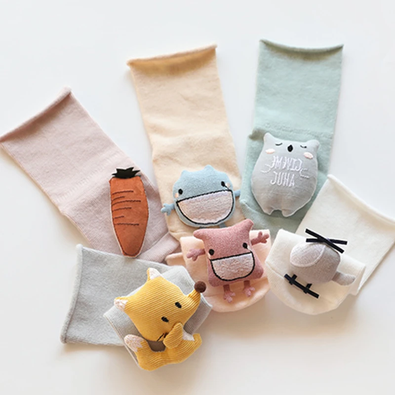 

Infant Baby Boy Socks Anti Slip Floor Sock Shoes Soft Cotton Baby Girls Socks Newborn Cartoon Animal Baby Socks Spring Autumn