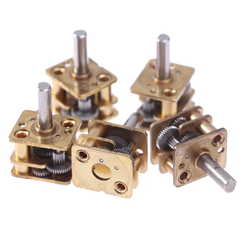 

5Pcs All Metal Gear Reducer N20 Reduction Gearbox Reduction Ratio 210:1 DIY N20 Geared Motor