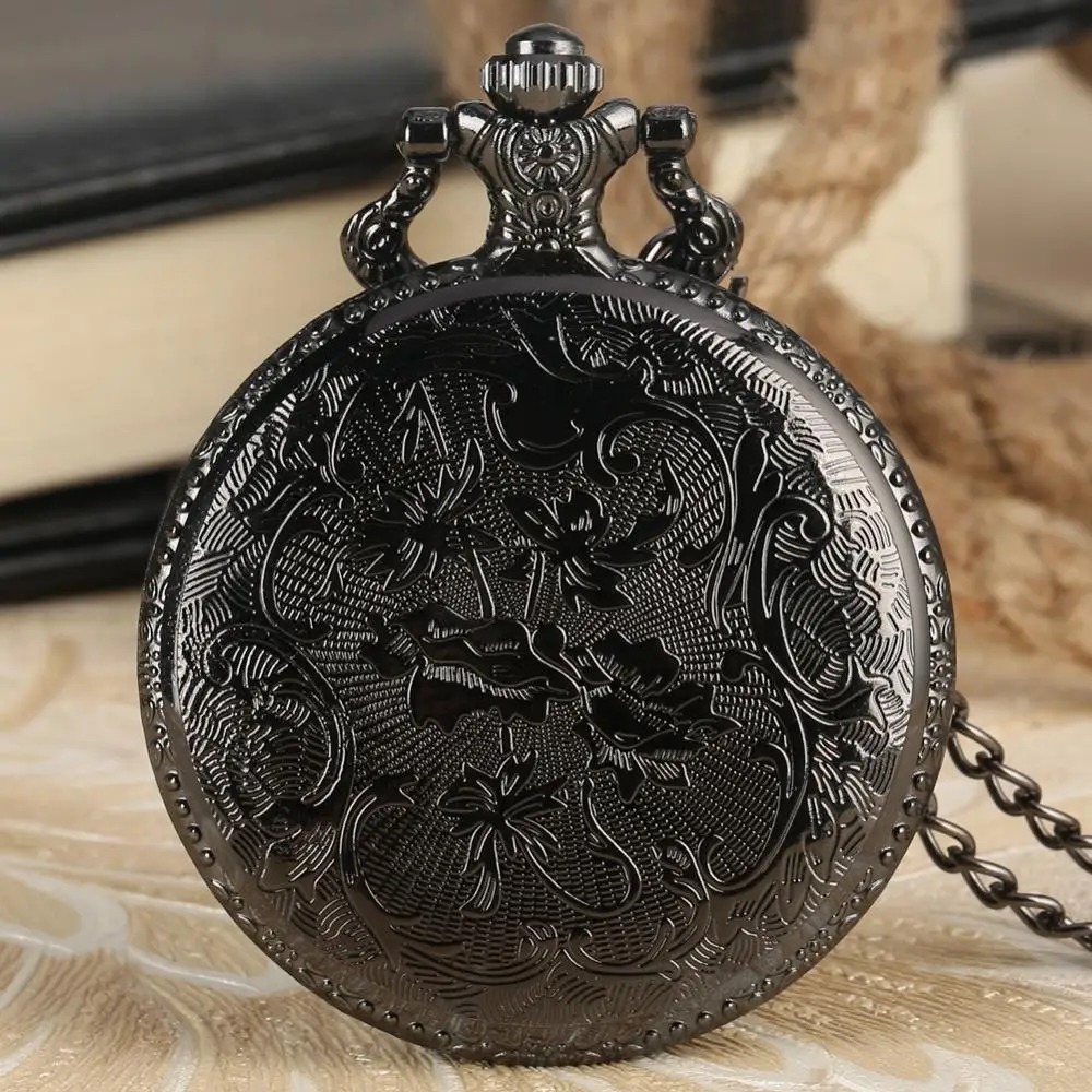 Лидер продаж с рисунками чёрных звёзд коммунизма Для мужчин кварцевые карманные