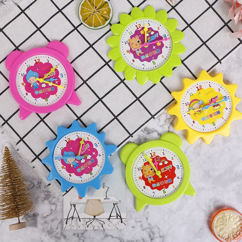 

Montessori Children's Clock Toys Cognitive Digital Time Fun Learning Games Clocks Early Learning Educational Toys For Children