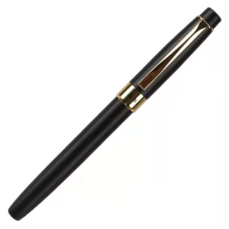 

Wing Sung 3269 Black Metal Fountain Pen Ink Pen Fine Nib Converter Filler Business Office school supplies Writing Pens