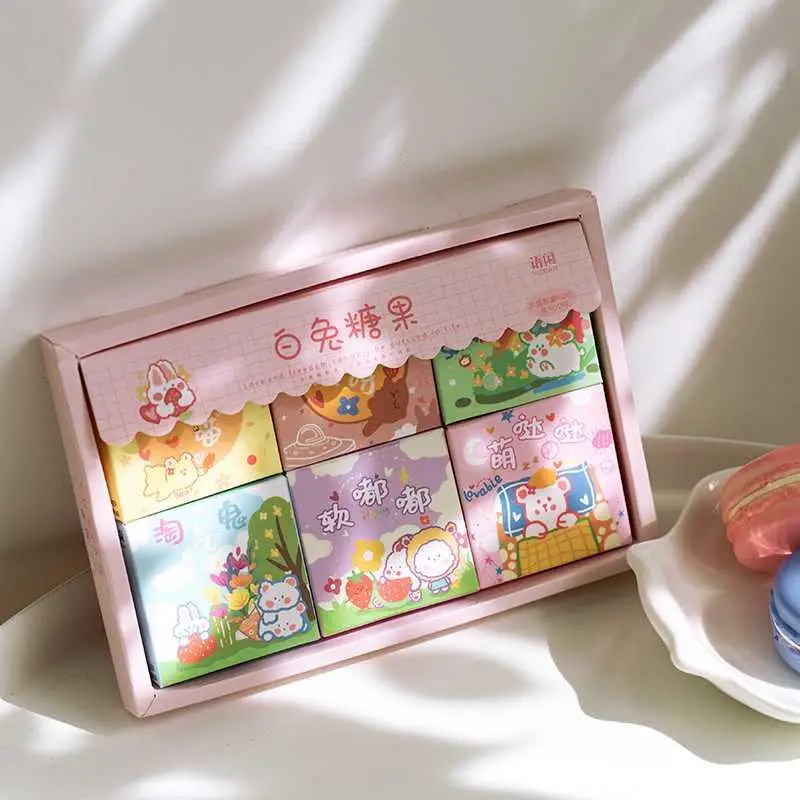 JIANWU 300 листов Yunbian Shop Series Набор стикеров в коробке наклейка для журнала украшение