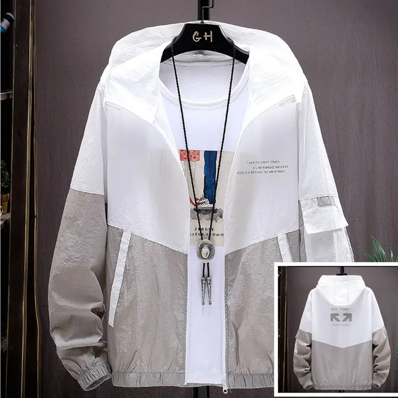 Солнцезащитная Одежда мужская и женская летняя кожаная одежда куртка дышащая