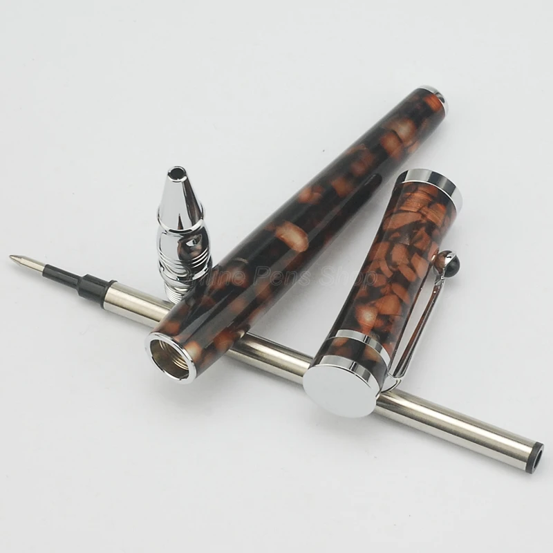 Шариковая ручка Fuliwen с целлулоидной роликой и стержнем подарочная для письма