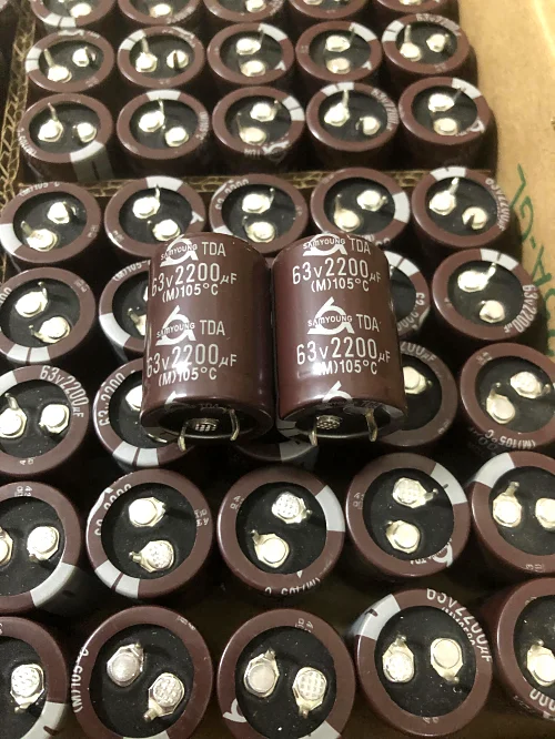 2 шт./10 шт. 2200 мкФ 63 в SAMYOUNG TDA серии 22x30 мм 63v2200мкф биполярные электролитические