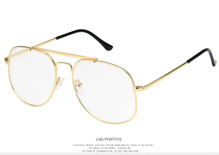 Классические Прозрачные очки винтажные для близорукости женские и мужские