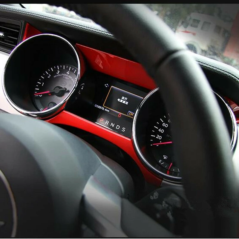 Крышка приборной панели отделочная рамка для Ford Mustang 2015 2018|Комбинация приборов| |