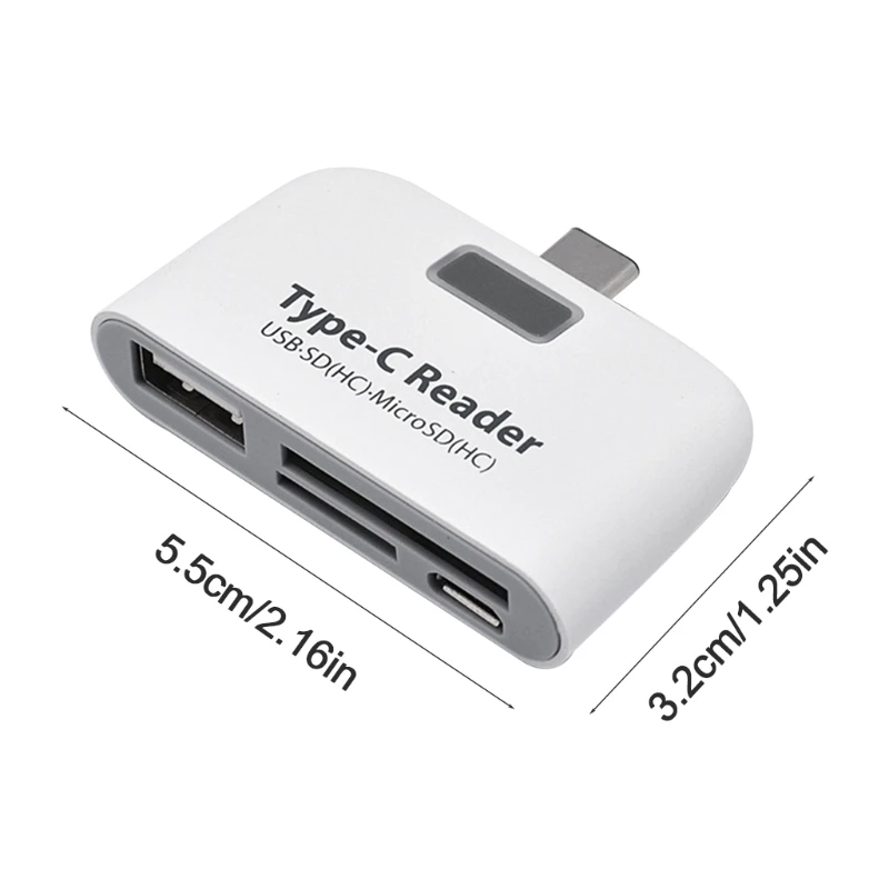 Кардридер H7JA USB 3.1 Type C быстрое 2 0 адаптер для карт SD / microSD TF | Компьютеры и офис