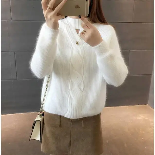 Свитер женский осенне-зимний теплый недорогой оптом 2019 | Женская одежда