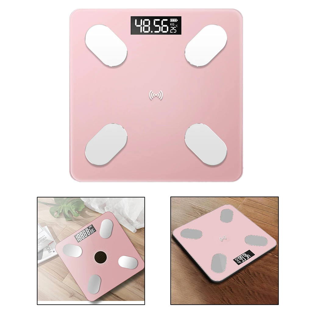 

Digital Bluetooth Body Fat Scale BMI Scale Wireless Smart Scale 180kg/400lbs