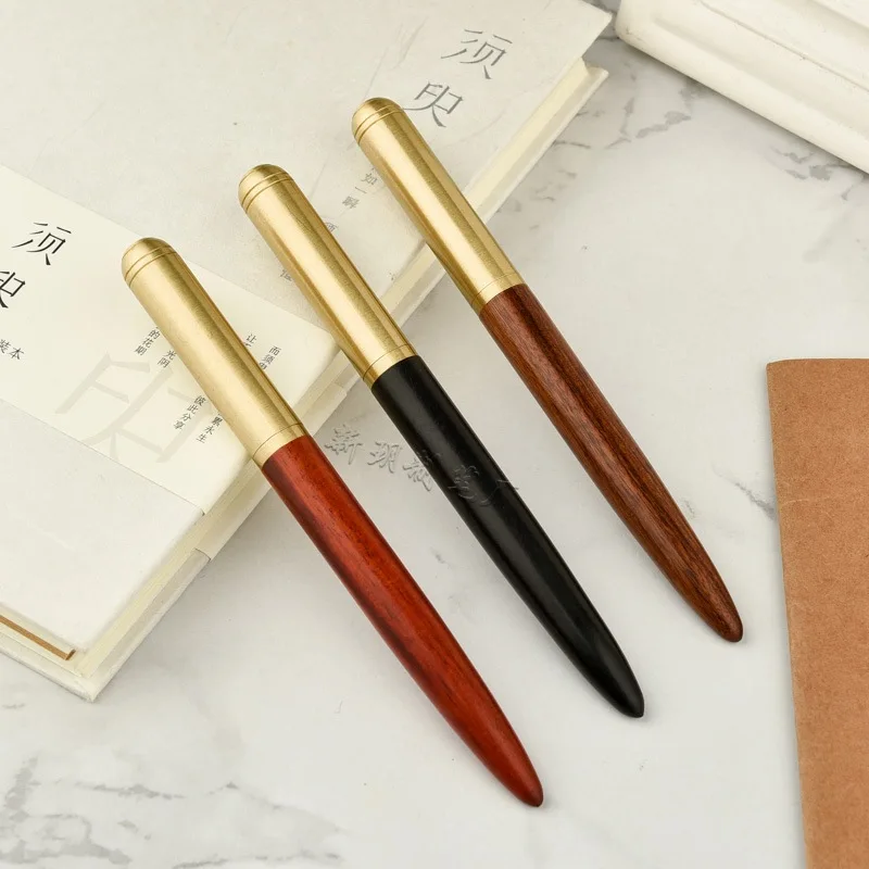 2019 новая ручка из красного дерева с сандаловым деревом деловая для подписи