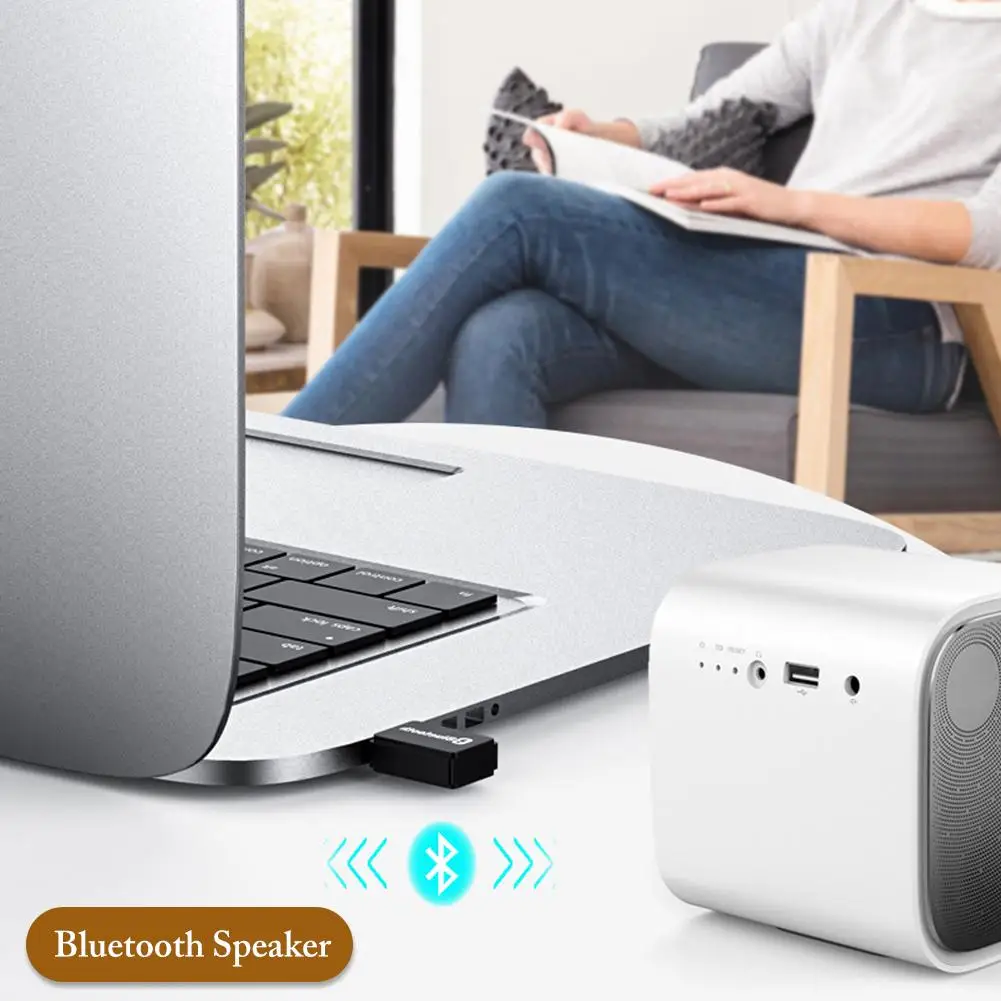 2 в 1 USB Bluetooth 5 0 адаптер аудио передатчик приемник мини ключ беспроводной для