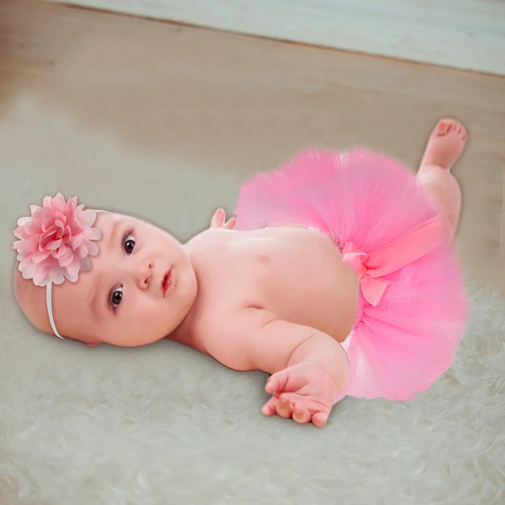

2pcs Baby Photography Clothing Newborn Tutu Skirt Baby Bunny Skirt Baby Outfit