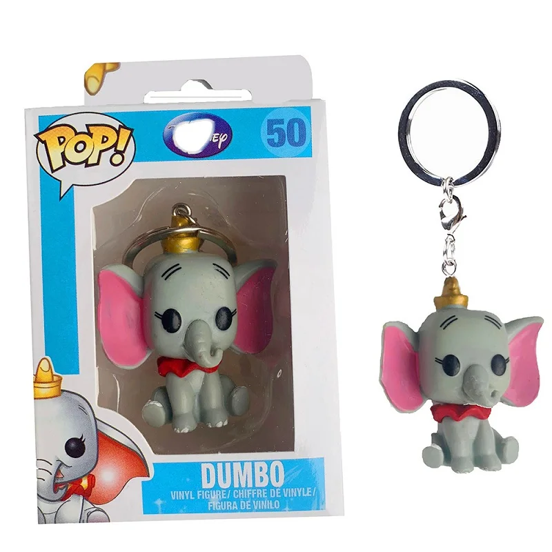 Funko POP Dumbo брелок ПВХ фигурка Коллекция Модель игрушки для детей рождественские