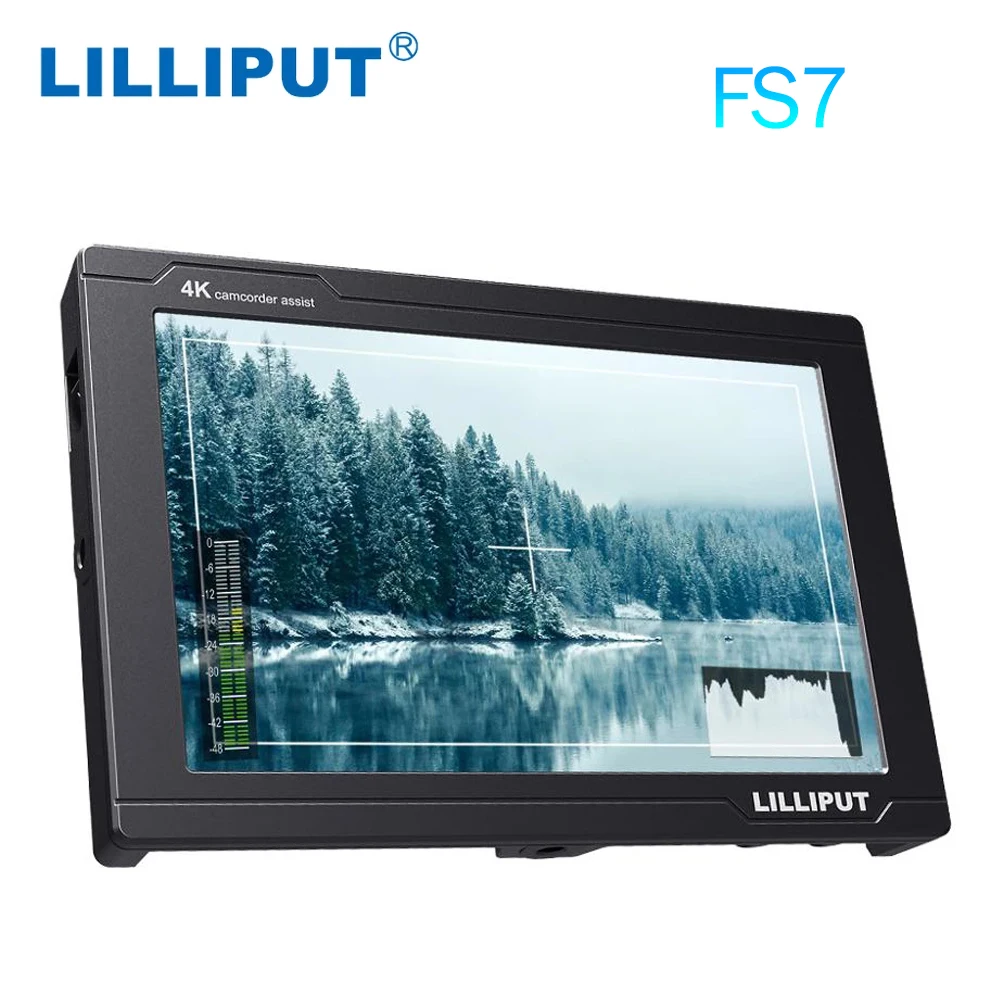 

LILLIPUT FS7 7-дюймовый Full HD монитор 4K HDMI-совместимая с 3G-SDI камера-фотография и DSLR для фотографии и фильмов