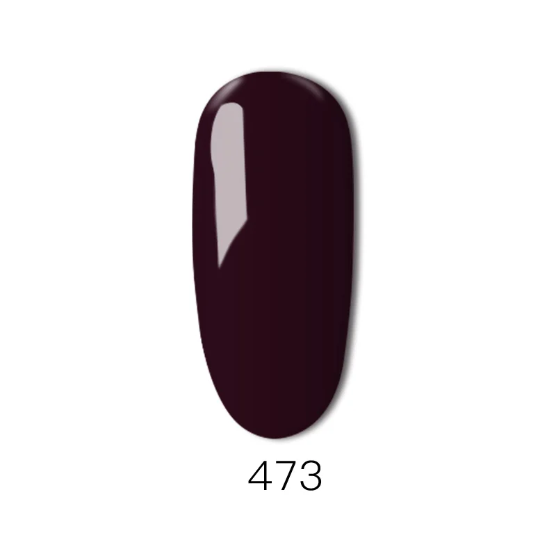 1 pc Nails Gel Polish Classic Red Soak Off Wine Red Color seires UV led lamp Hight quality Long Lasting Gel polish art nail - Цвет: 473