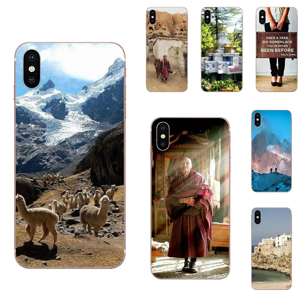 Для задней панели чехол тонкий Никогда Не переставай исследовать ламы в