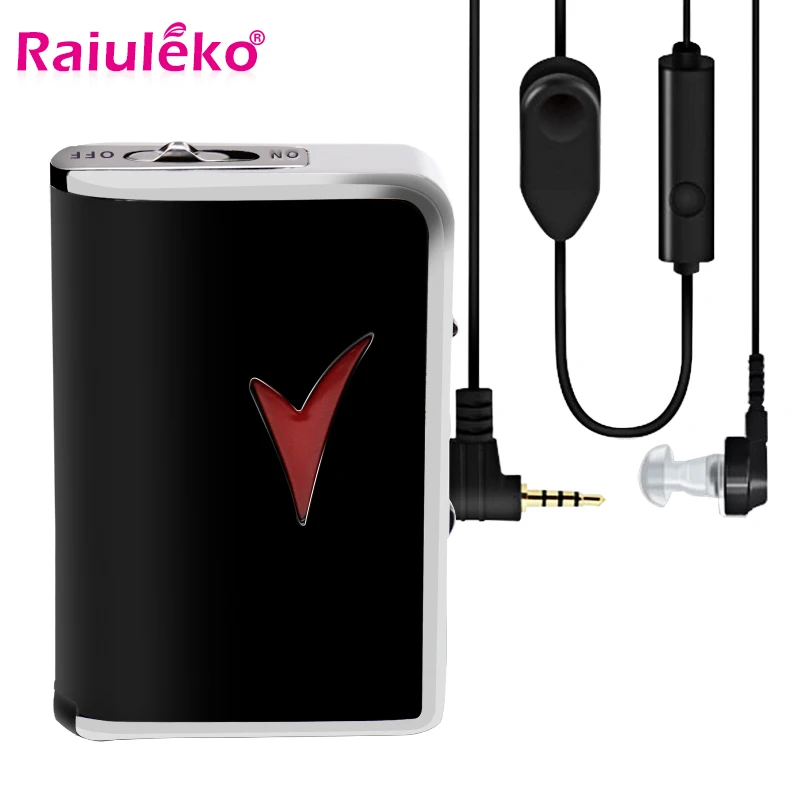 Цифровой слуховой аппарат мини усилитель звука для ушей беспроводные слуховые