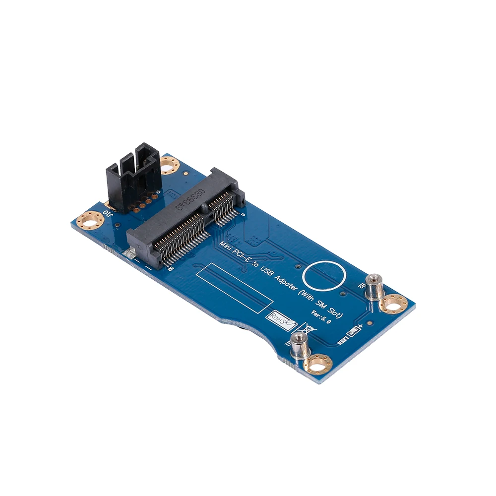 Фото Мини адаптер PCI E на USB с слотом для SIM карты|Компьютерные кабели и разъемы| |