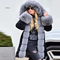 womens long sleeves faux coat winter jacket parka hooded fishtail overcoat abrigos mujer invierno winter coat women