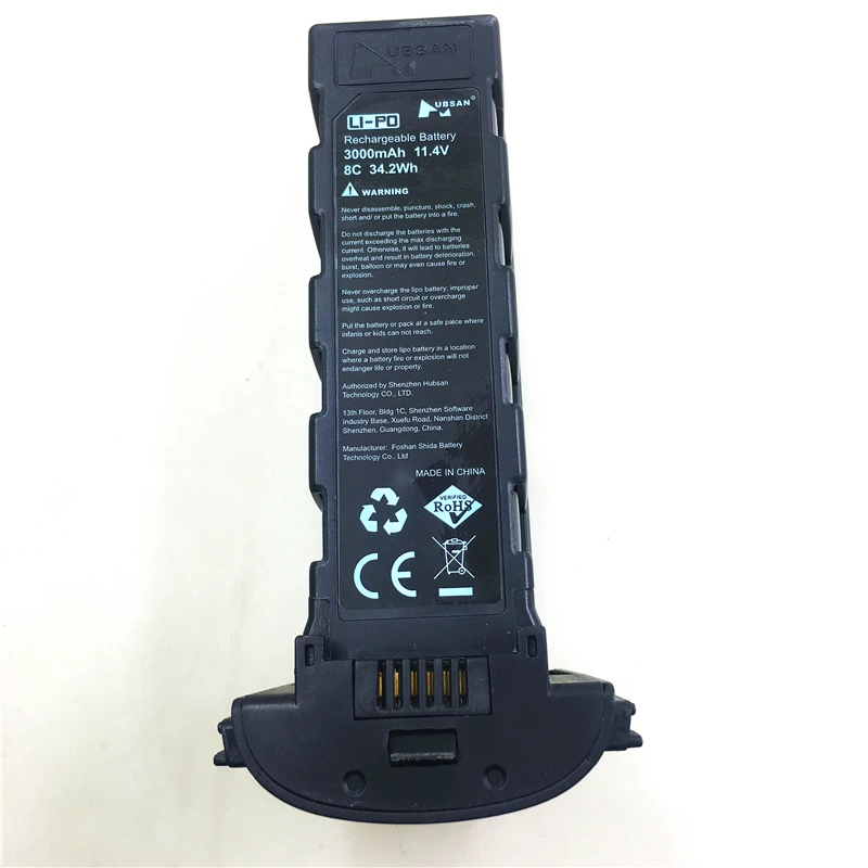 (В наличии) 11,4 V 3000mAh аккумулятор для Hubsan Zino / Zino Pro GPS RC Дрон Квадрокоптер запасные части Zino Pro Аккумулятор