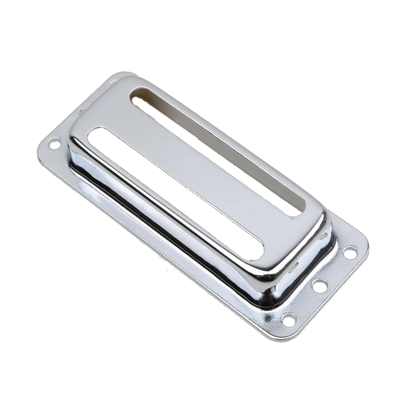 zwei linie metall messing elektrische gitarre pickup humbucker pickup coversdeckelshelltop chrom schwarz gold free global shipping