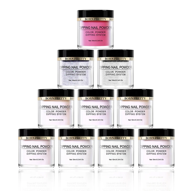 BORN PRETTY окунание порошок для ногтей без лампы лечение естественное сухое