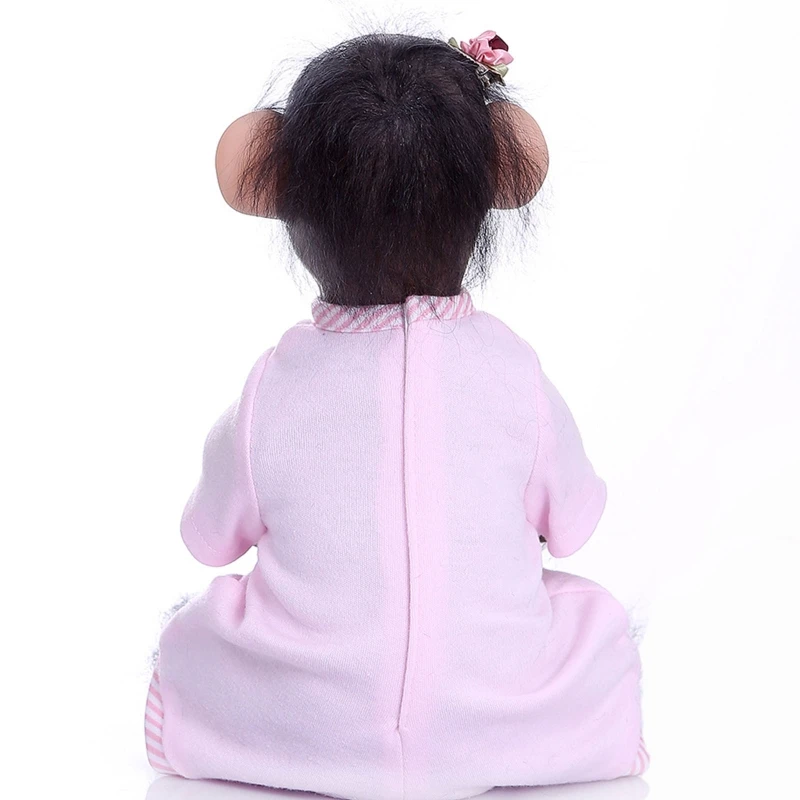 

15.8 inch 40 cm Reborn Baby Dolls Lovely Monkey Doll Soft Silicone Realistic Toy