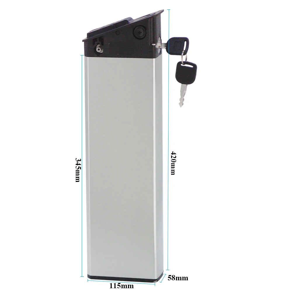 Аккумулятор литий-ионный складной для электровелосипеда MATE 500 Вт 750 1000 48 В 52 в 13 Ач