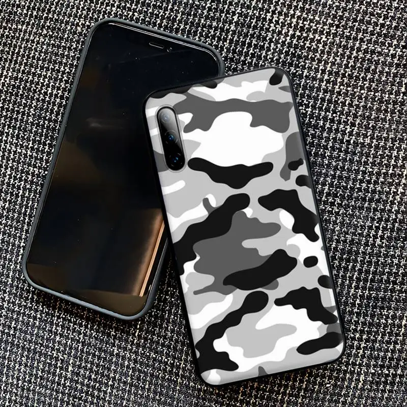 С камуфляжным узором Камуфляжный военный армейский чехол силиконовый Мобильный
