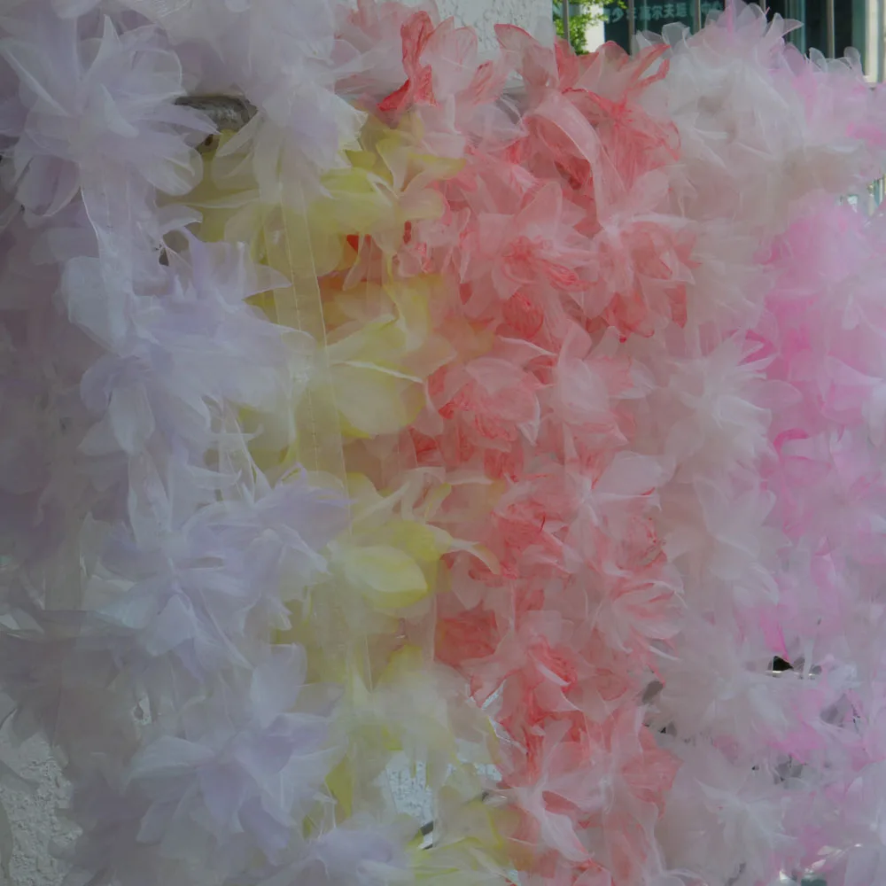 

5pc/lot fairy flower appliques patches for clothing DIY sew on floral decoration for cake parches bordados para ropa