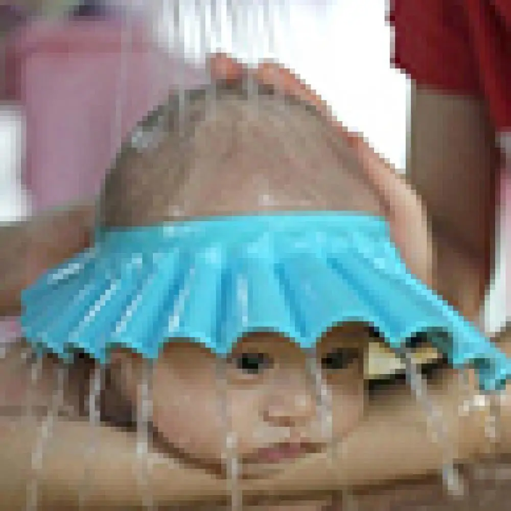 

Soft Baby Kids Children Shampoo Bath Bathing Shower Cap Hat Wash Hair Shields