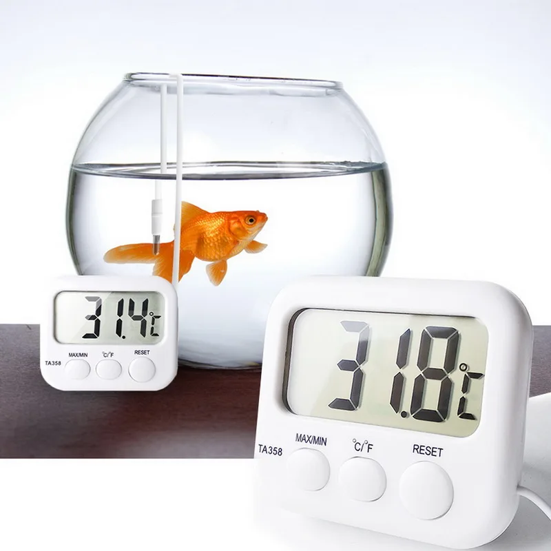 Цифровой термометр для холодильника электронный с кабелем датчик температуры и