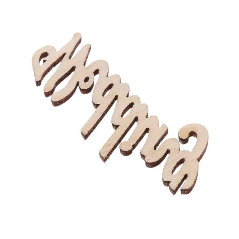 15 шт. деревянный свадебный стол конфетти разброс винтажные деревенские вечерние